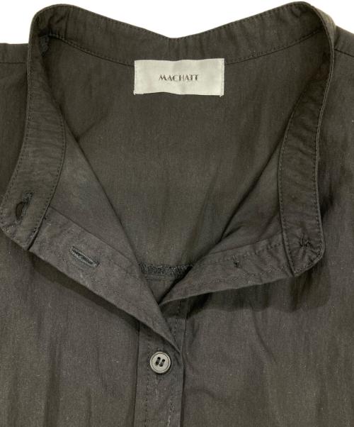 machatt（マチャット）machatt (マチャット) ハーフスリーブオールインワン オールインワン ブラック サイズ:FREEの古着・服飾アイテム