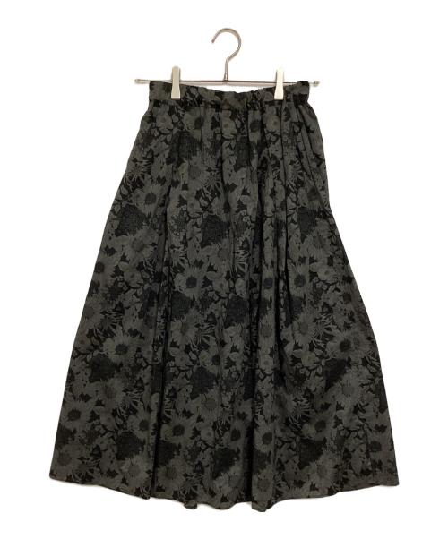 KAGURE（カグレ）kagure (カグレ) リバティプリントスカート グレー サイズ:Freeの古着・服飾アイテム