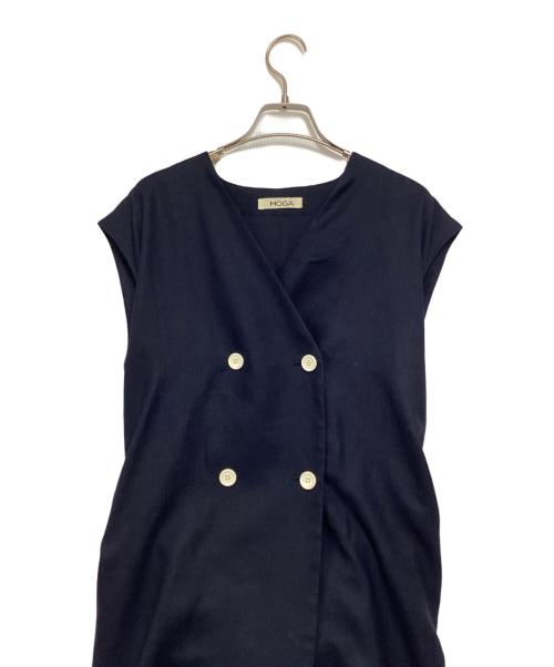 MOGA（モガ）MOGA (モガ) ジレワンピース ネイビー サイズ:2の古着・服飾アイテム