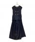 MOGA（モガ）の古着「ジレワンピース」｜ネイビー