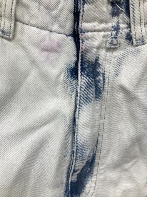 DARKPARK（ダークパーク）DARKPARK (ダークパーク) VIVIブリーチ加工デニムカーゴパンツ インディゴ サイズ:27の古着・服飾アイテム