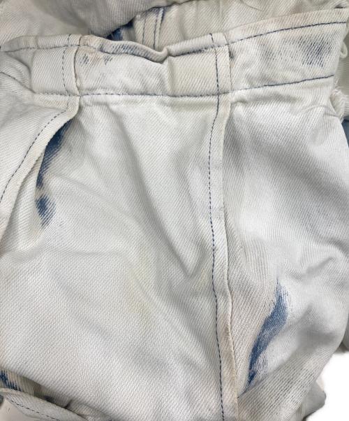 DARKPARK（ダークパーク）DARKPARK (ダークパーク) VIVIブリーチ加工デニムカーゴパンツ インディゴ サイズ:27の古着・服飾アイテム