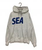 WIND AND SEAウィンダンシー）の古着「SEA HOODIE」｜グレー