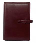 土屋鞄ツチヤカバン）の古着「手帳カバー」｜ワインレッド