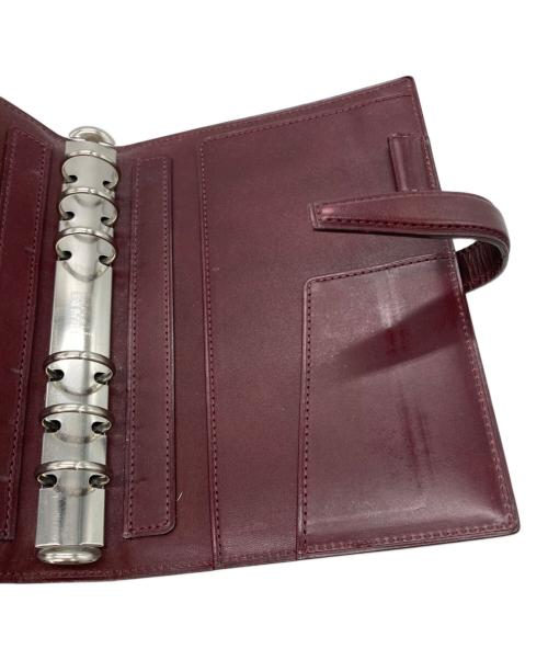 土屋鞄（ツチヤカバン）土屋鞄 (ツチヤカバン) 手帳カバー ワインレッドの古着・服飾アイテム