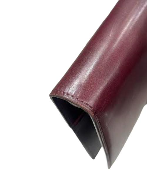 土屋鞄（ツチヤカバン）土屋鞄 (ツチヤカバン) 手帳カバー ワインレッドの古着・服飾アイテム