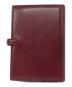 土屋鞄 (ツチヤカバン) 手帳カバー ワインレッド：6000円