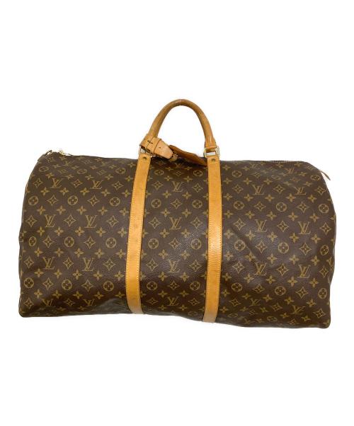 LOUIS VUITTON（ルイ ヴィトン）LOUIS VUITTON (ルイ ヴィトン) トラベルバッグ ブラウンの古着・服飾アイテム