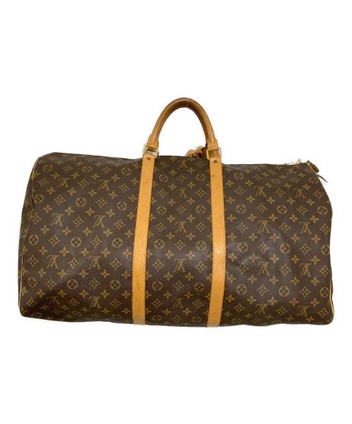 LOUIS VUITTON（ルイ ヴィトン）LOUIS VUITTON (ルイ ヴィトン) トラベルバッグ ブラウンの古着・服飾アイテム