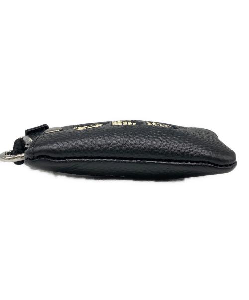 ear PAPILLONNER（イアパピヨネ）ear PAPILLONNER (イアパピヨネ) PEZ (ペッツ) 牛革モバイルストラップショルダー ブラックの古着・服飾アイテム