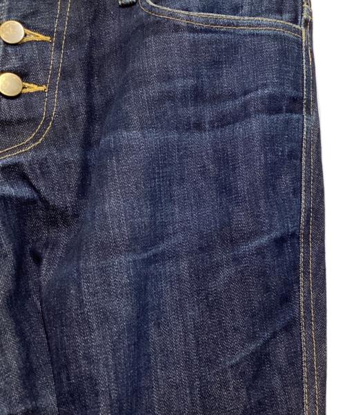 NEMETH（ネメス）Nemeth (ネメス) 立体裁断クロップドデニムパンツ インディゴ サイズ:Mの古着・服飾アイテム