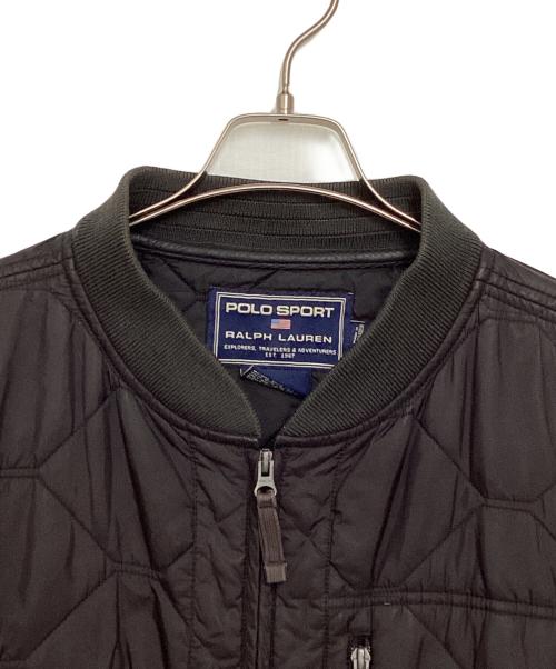 POLO SPORT（ポロスポーツ）POLO SPORT (ポロスポーツ) キルティングブルゾン ネイビー サイズ:Lの古着・服飾アイテム