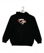 Dimeダイム）の古着「FINGER SKATEBOARD HOODIE」｜ブラック