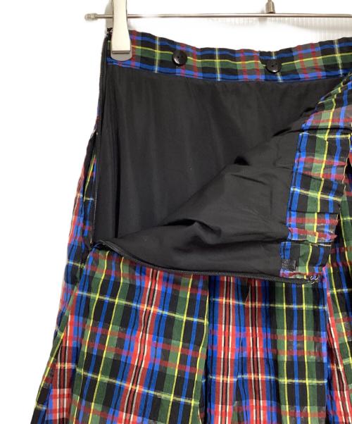 Ameri（アメリ）AMERI (アメリ) MEDI MANY WAY DEAR CHECK SET UP DRESS ブラック×レッド サイズ:Mの古着・服飾アイテム