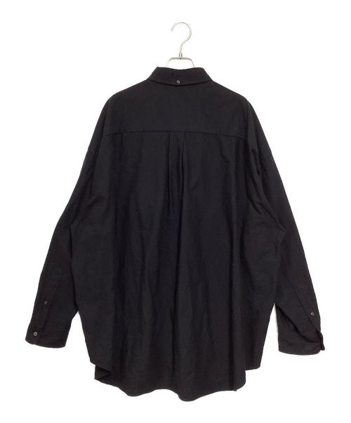 Graphpaper（グラフペーパー）Graphpaper (グラフペーパー) Oxford Oversized B.D Shirt ネイビー サイズ:Sの古着・服飾アイテム