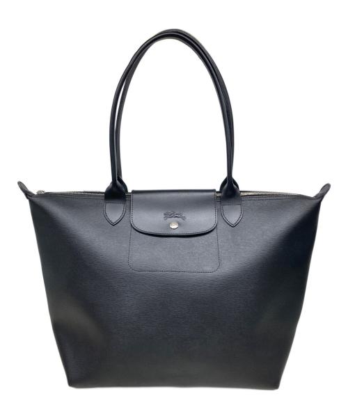 LONGCHAMP（ロンシャン）LONGCHAMP (ロンシャン) LE PLIAGE CITY ブラックの古着・服飾アイテム