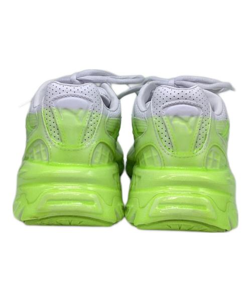 PUMA（プーマ）PUMA (プーマ) VELOPHASIS SLIME グリーン×ホワイト サイズ:27の古着・服飾アイテム
