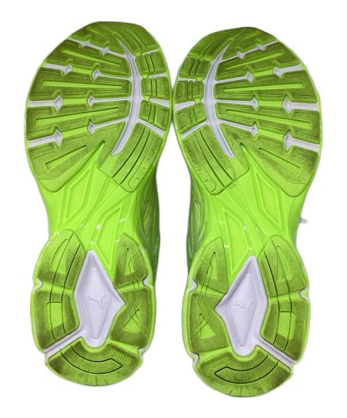 PUMA（プーマ）PUMA (プーマ) VELOPHASIS SLIME グリーン×ホワイト サイズ:27の古着・服飾アイテム