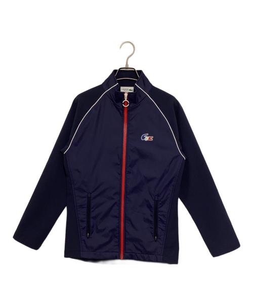 LACOSTE SPORT（ラコステスポーツ）LACOSTE SPORT (ラコステスポーツ) 切替ジップジャケット ネイビー サイズ:US XSの古着・服飾アイテム