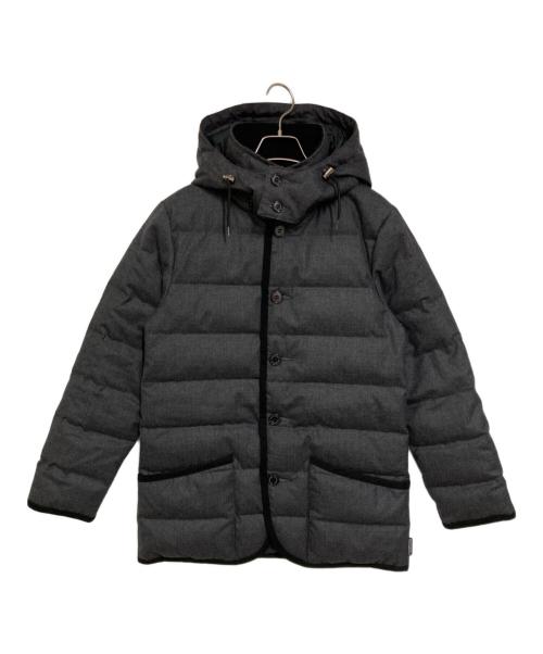 Traditional Weatherwear（トラディショナルウェザーウェア）Traditional Weatherwear (トラディショナルウェザーウェア) ウールダウンジャケット グレー サイズ:36の古着・服飾アイテム