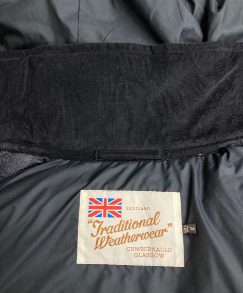 Traditional Weatherwear（トラディショナルウェザーウェア）Traditional Weatherwear (トラディショナルウェザーウェア) ウールダウンジャケット グレー サイズ:36の古着・服飾アイテム