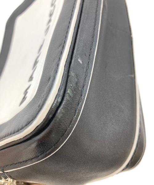 MARC JACOBS（マークジェイコブズ）MARC JACOBS (マークジェイコブズ) ショルダーバッグ ホワイト×ブラックの古着・服飾アイテム