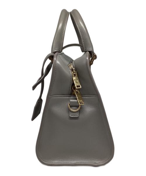 Saint Laurent Paris（サンローランパリ）Saint Laurent Paris (サンローランパリ) ベイビーカバス2WAYバッグ グレーの古着・服飾アイテム