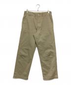 BUZZ RICKSON'Sバズリクソンズ）の古着「コットン ミリタリーチノ」｜ベージュ