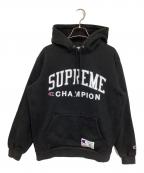 Champion×SUPREMEチャンピオン×シュプリーム）の古着「Hooded Sweatshirt」｜ブラック