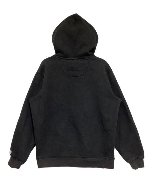 Champion（チャンピオン）Champion (チャンピオン) Supreme (シュプリーム) Hooded Sweatshirt ブラック サイズ:Mの古着・服飾アイテム