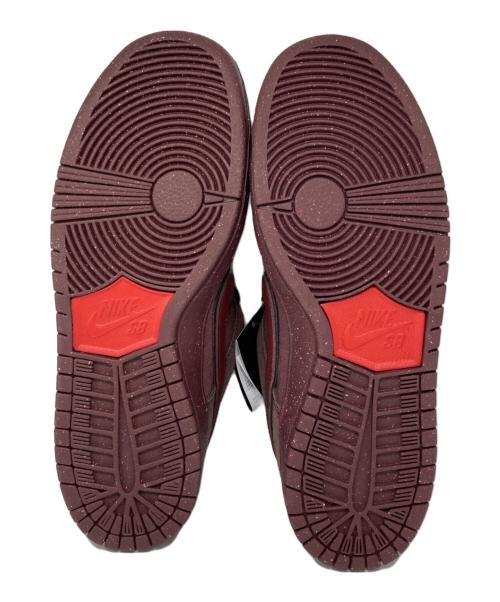 NIKE SB（ナイキエスビー）NIKE SB (ナイキエスビー) Dunk Low PRM City of Love ワインレッド サイズ:US 9 未使用品の古着・服飾アイテム