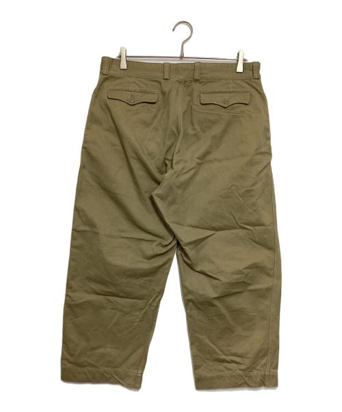French Military（フレンチミリタリー）FRENCH MILITARY (フレンチミリタリー) M-52 2タック コットン チノ パンツ ベージュ サイズ:表記無しの古着・服飾アイテム