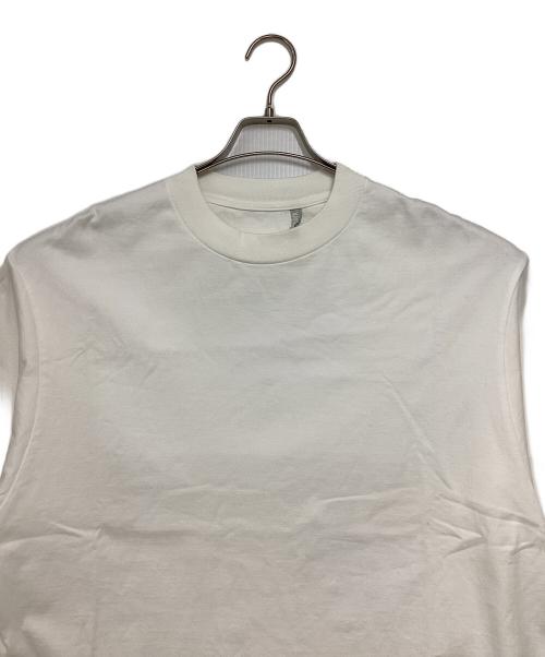 KAPTAIN SUNSHINE（キャプテンサンシャイン）KAPTAIN SUNSHINE (キャプテンサンシャイン) Suvin Supima Tube Halfsleeve Tee ホワイト サイズ:36の古着・服飾アイテム