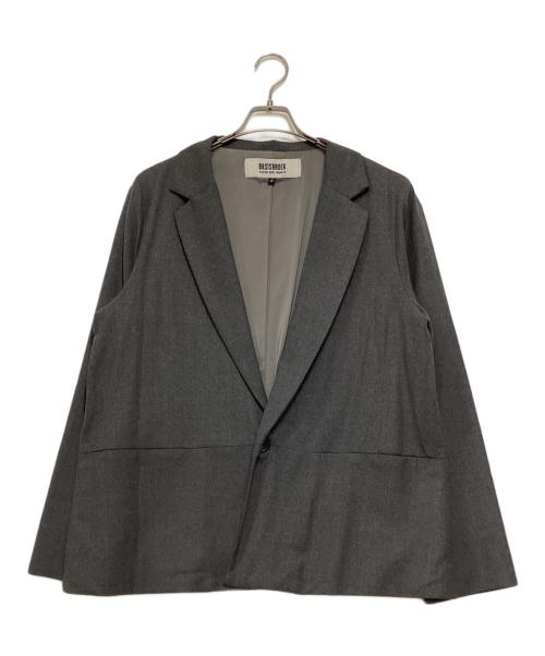 BASISBROEK（バージスブルック）BASISBROEK (バージスブルック) 1Bテーラードジャケット グレー サイズ:3の古着・服飾アイテム