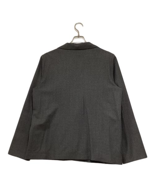 BASISBROEK（バージスブルック）BASISBROEK (バージスブルック) 1Bテーラードジャケット グレー サイズ:3の古着・服飾アイテム