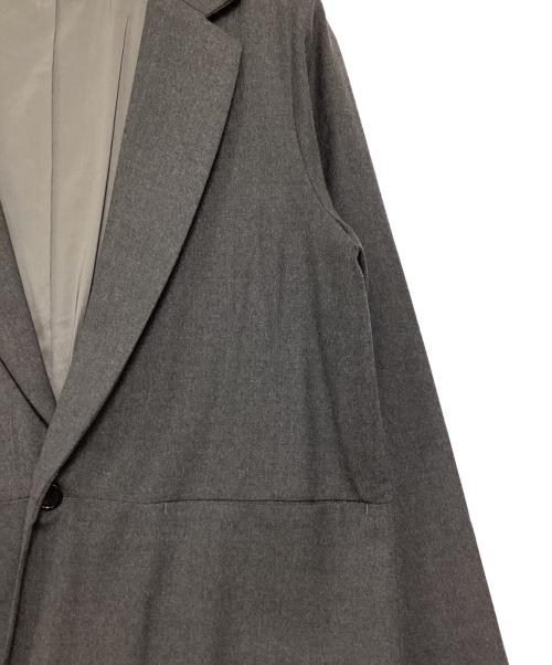 BASISBROEK（バージスブルック）BASISBROEK (バージスブルック) 1Bテーラードジャケット グレー サイズ:3の古着・服飾アイテム