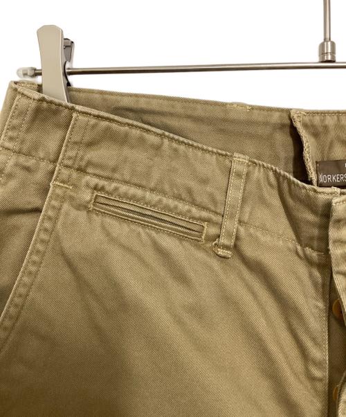 WORKERS OFFICER TROUSERS（ワーカーズオフィサートラウザー）WORKERS OFFICER TROUSERS (ワーカーズオフィサートラウザー) チノパン ベージュ サイズ:32の古着・服飾アイテム