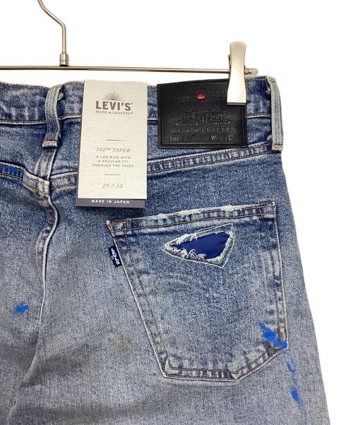 LEVI'S MADE&CRAFTED（リーバイスメイドクラフテッド）LEVI'S MADE&CRAFTED (リーバイスメイドクラフテッド) 502 TAPER デニムパンツ インディゴ サイズ:29の古着・服飾アイテム