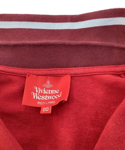 Vivienne Westwood RED LABEL（ヴィヴィアンウエストウッドレッドレーベル）Vivienne Westwood RED LABEL (ヴィヴィアンウエストウッドレッドレーベル) ラブフリルワンピース レッド サイズ:00の古着・服飾アイテム