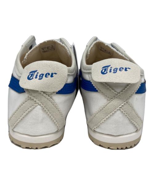 Onitsuka Tiger（オニツカタイガー）Onitsuka Tiger (オニツカタイガー) MEXICO 66 SLIP-ON ホワイト×ブルー サイズ:US 6 未使用品の古着・服飾アイテム