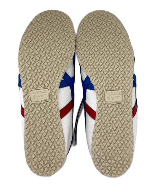 Onitsuka Tiger（オニツカタイガー）Onitsuka Tiger (オニツカタイガー) MEXICO 66 SLIP-ON ホワイト×ブルー サイズ:US 6 未使用品の古着・服飾アイテム