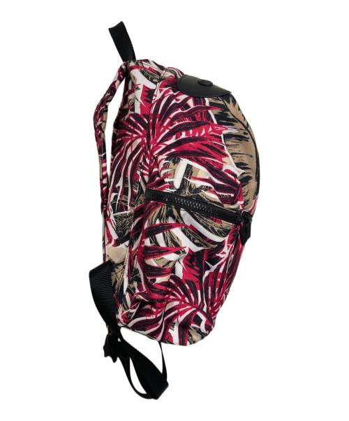 HUNTER（ハンター）HUNTER (ハンター) ボタニカル柄リュック ピンクベージュの古着・服飾アイテム