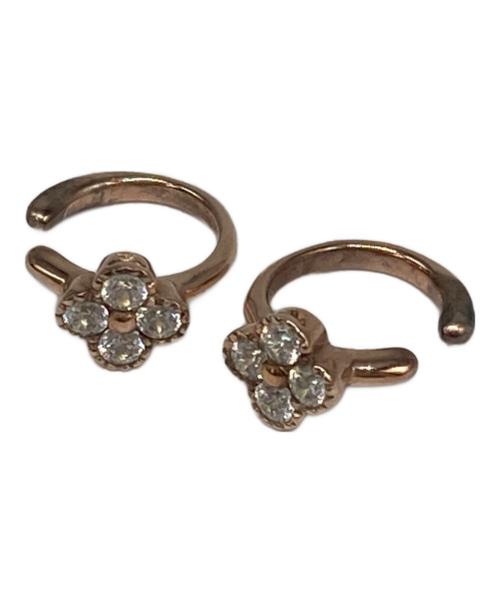 ete（エテ）ete (エテ) ティンクル フラワー イヤリング ピンクゴールドの古着・服飾アイテム