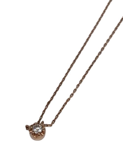 VENDOME AOYAMA（ヴァンドーム アオヤマ）VENDOME AOYAMA (ヴァンドーム アオヤマ) ダイヤモチーフピンクゴールドネックレスの古着・服飾アイテム