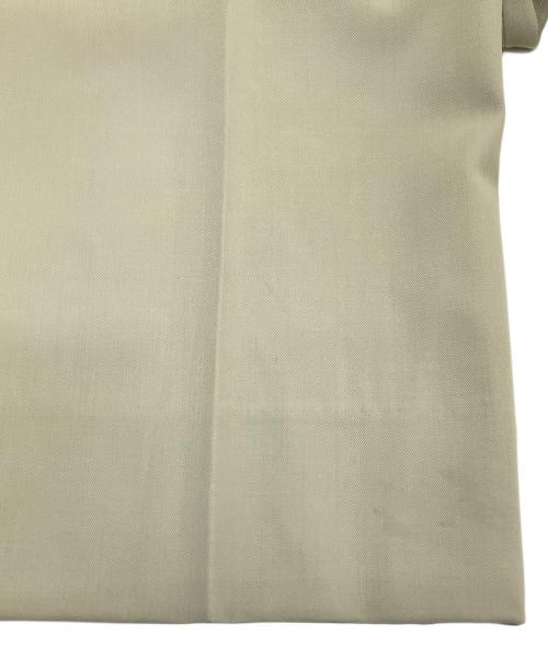 BOTTEGA VENETA（ボッテガベネタ）BOTTEGA VENETA (ボッテガベネタ) ウールワイドストレートスラックス ベージュ サイズ:34の古着・服飾アイテム