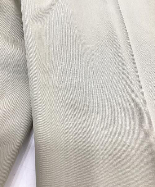 BOTTEGA VENETA（ボッテガベネタ）BOTTEGA VENETA (ボッテガベネタ) ウールワイドストレートスラックス ベージュ サイズ:34の古着・服飾アイテム