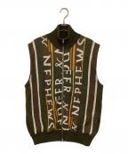 The DUFFER N NEPHEWSザ・ダファー・アンド・ネフューズ）の古着「MARTELL VEST」｜ブラウン