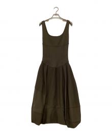 FOXEY BOUTIQUE（フォクシー ブティック）の古着「ノースリーブワンピース」｜ブラウン