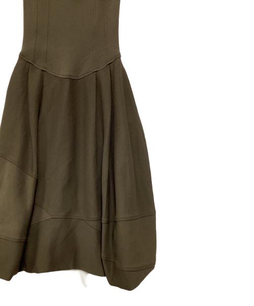 FOXEY BOUTIQUE（フォクシー ブティック）FOXEY BOUTIQUE (フォクシー ブティック) ノースリーブワンピース ブラウン サイズ:38の古着・服飾アイテム