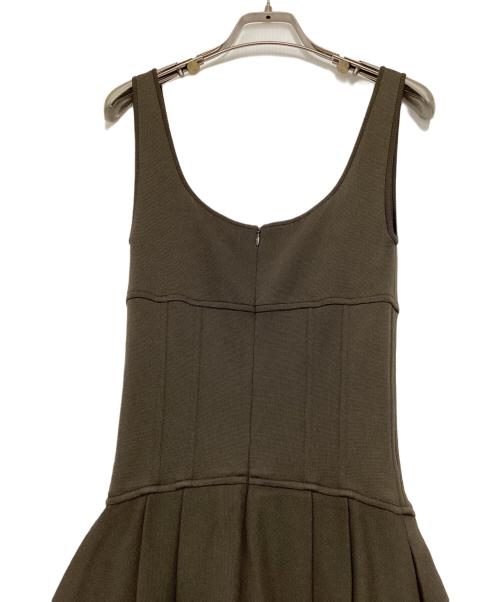 FOXEY BOUTIQUE（フォクシー ブティック）FOXEY BOUTIQUE (フォクシー ブティック) ノースリーブワンピース ブラウン サイズ:38の古着・服飾アイテム